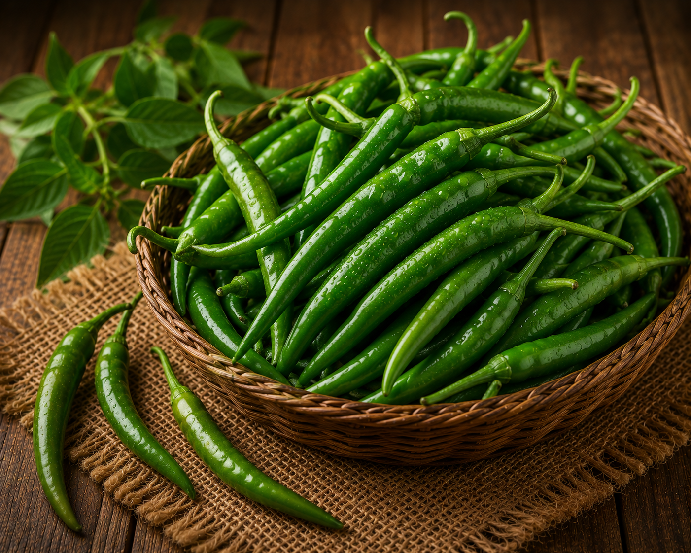 Green Chilli export — Vegetables supplier | AK Enterprises